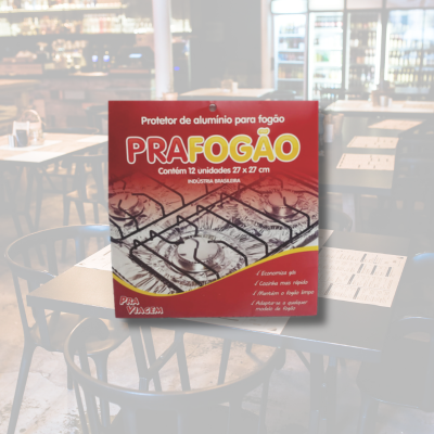 Protetor de Alumínio para Fogão
